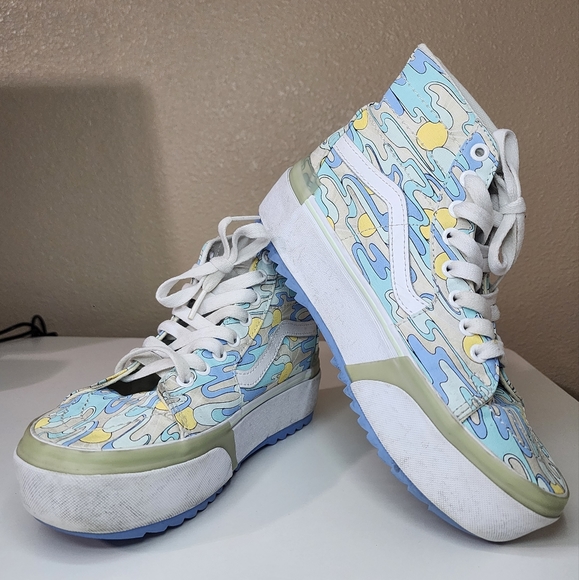 Vans Shoes - Vans Sk8-Hi Tapered Stackform UV Ink Sunwaves Shoes